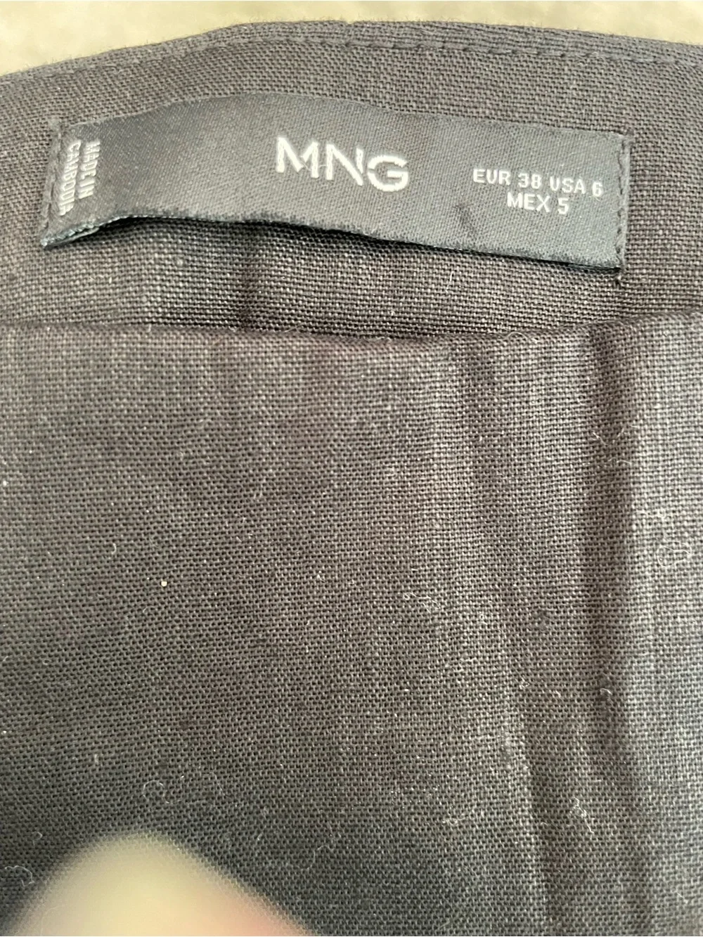 Mango Mini Black Skort, 6